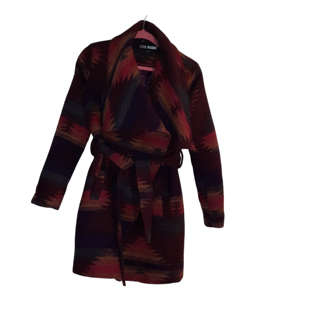 Steve Madden Midwestern patten jacket